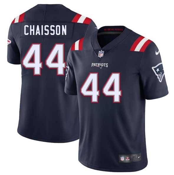 Men & Women & Youth New England Patriots #44 K%27Lavon Chaisson Navy 2025 Vapor Limited Stitched Jersey